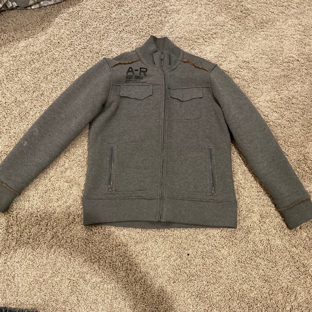 Men's Sweatshirt Jacket | American Rag | Size L